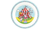 Peppa Pig Kids Plastic Dinner Set - Blue