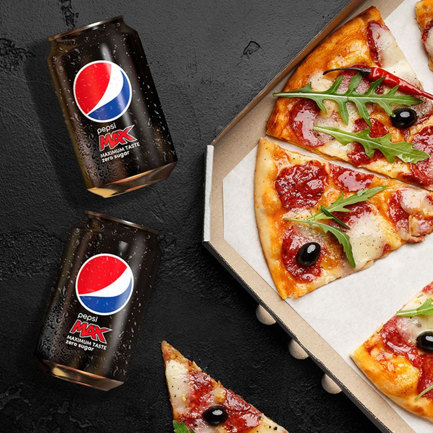 Pepsi Max Cans