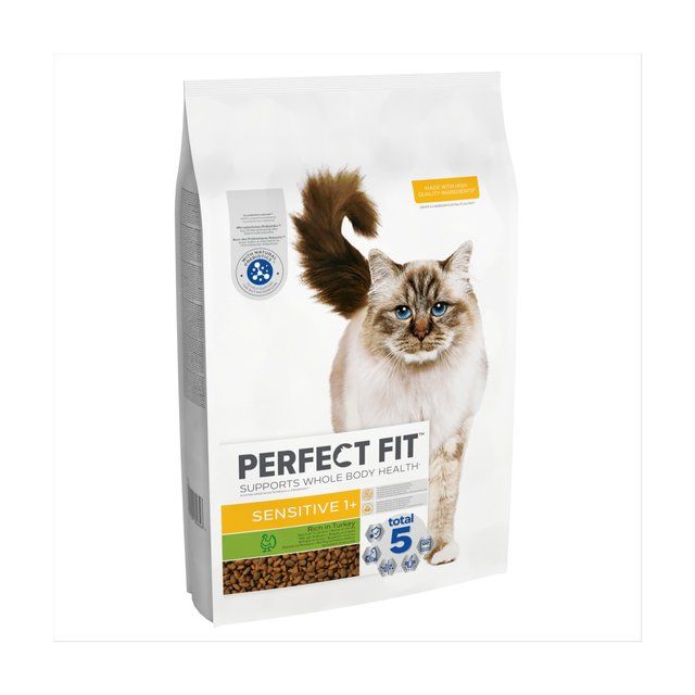 Perfect Fit Cat Dry Sensitive 1+ Kalkun 7 kg