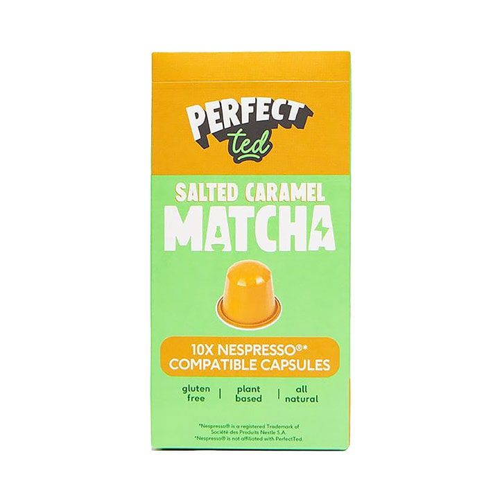 Perfekte Ted Matcha grønn te pulver Pods x10