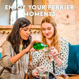 Perrier Sparkling Natural Mineral Water Glass   4 x 330ml