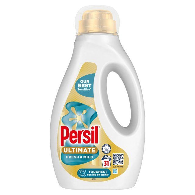 Persil Ultimate Fresh and Mild Non Bio Laundry Washing Detergent 31 Washes   837ml