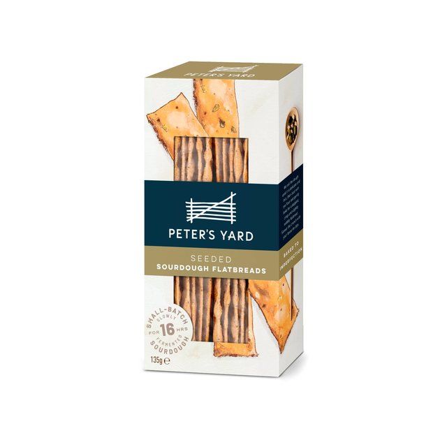 Peter's Yard Surdeigsflatbrød med frø 135g