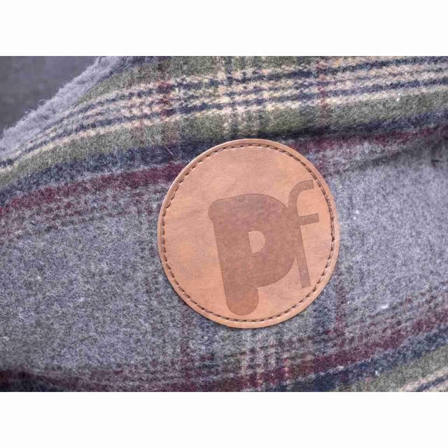 Petface Grey Tweed Oval מיטת חיות מחמד בינונית