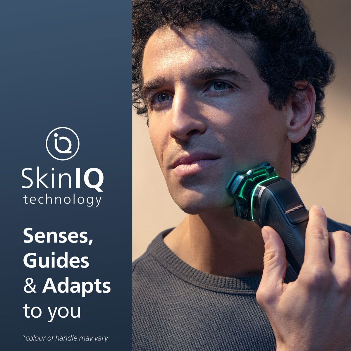 Philips Series 9000 Wet &amp;amp; Dry Electric Shaver with SkinIQ Technology, Charging Stand and Travel Case, S9974/35