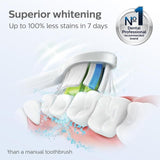 Philips Sonicare Optimal White Toothbrush Heads Black   4 per pack