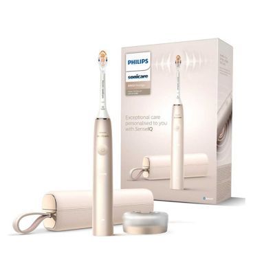 Philips Sonicare Philips Sonicare 9900 Prestige elektrisk tannbørste med SenseIQ - Champagne HX9992/11
