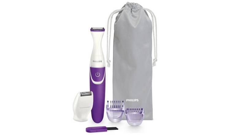 Philips Wet &amp;amp; Dry Cordless Bikini Trimmer, BRT383/15