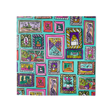 Lush Pictures For You greetings card with pin badge, UK version