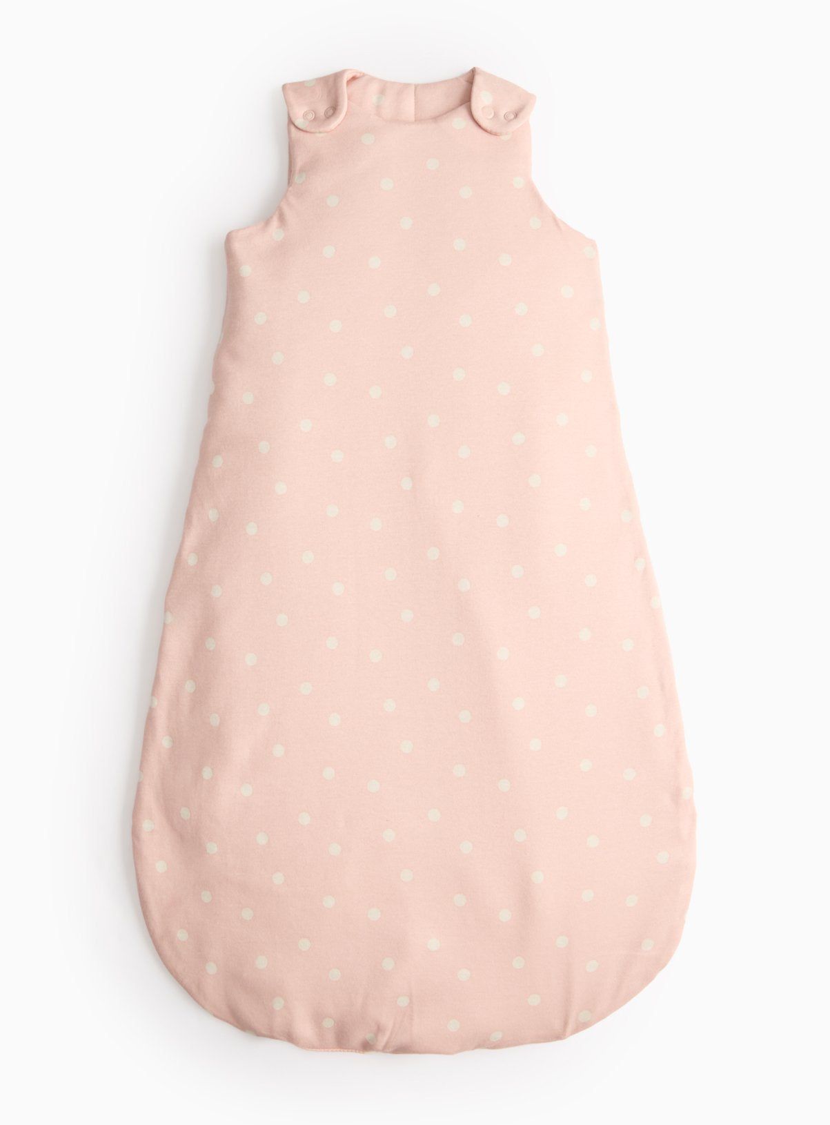 Rosa Spot Print 3.5 Tog Sovepose 0-6 måneder