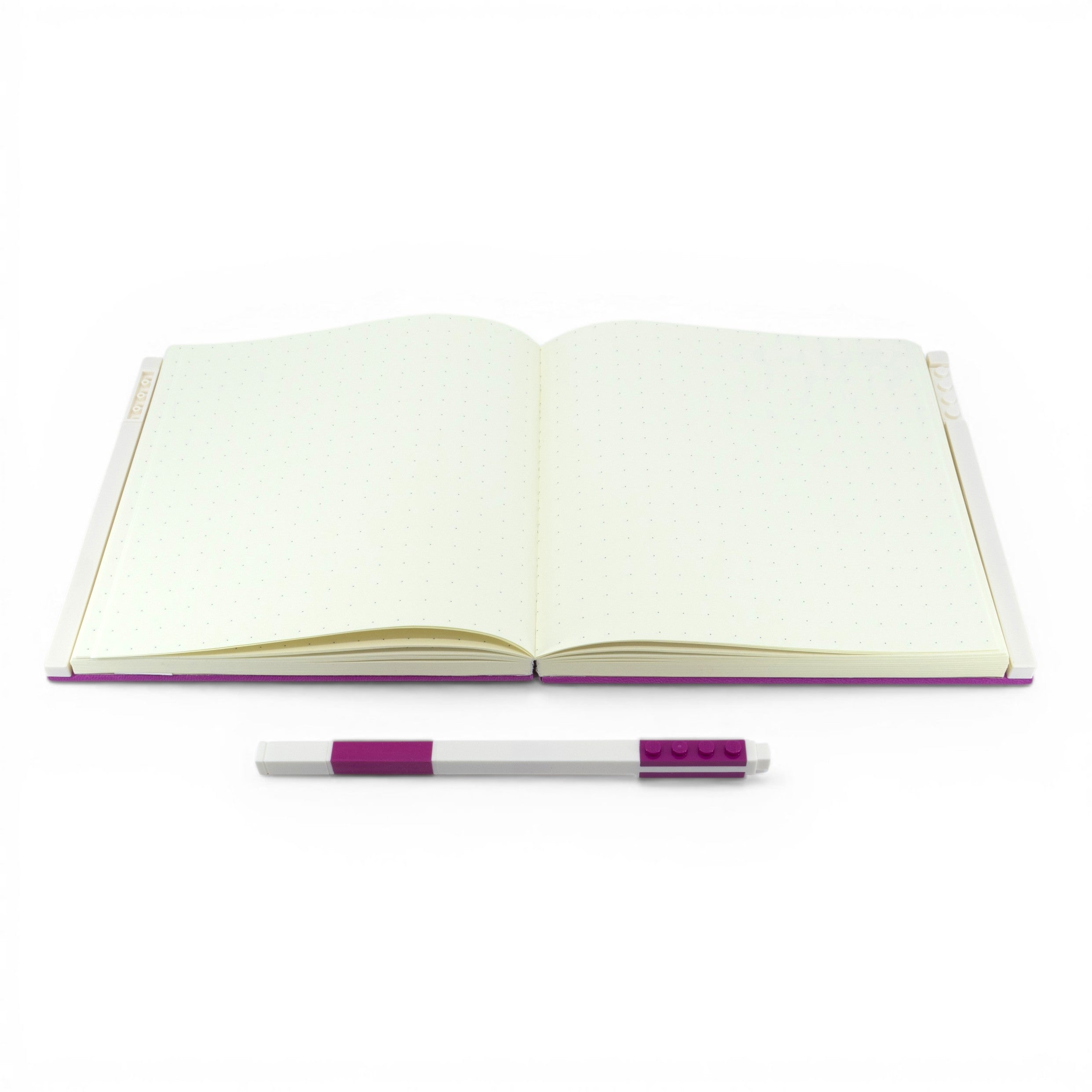 LEGO Locking Notebook with Gel Pen Violet 384 Pages, UK version