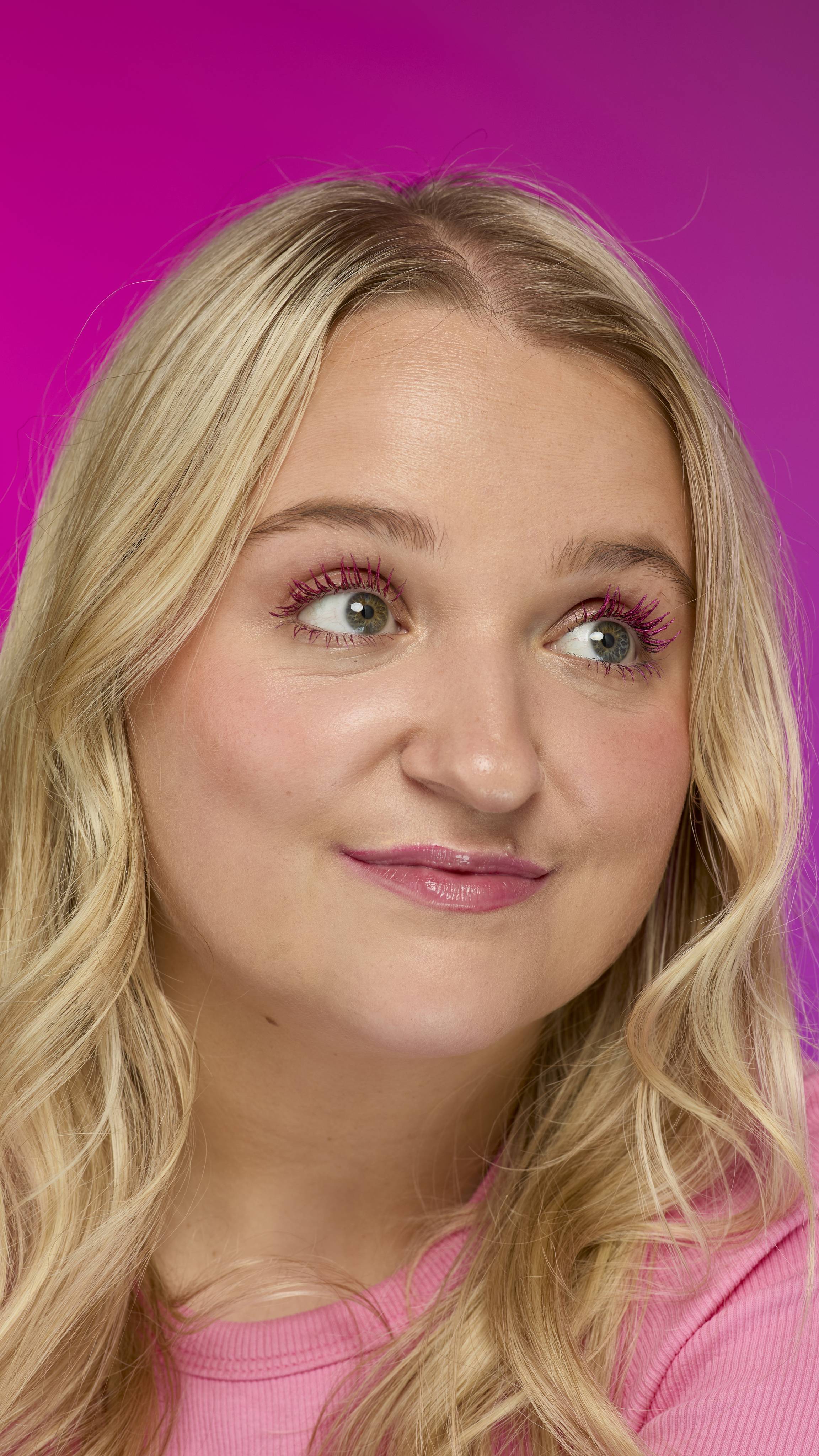 Lush Pink Fountain volumising mascara, imported from the UK