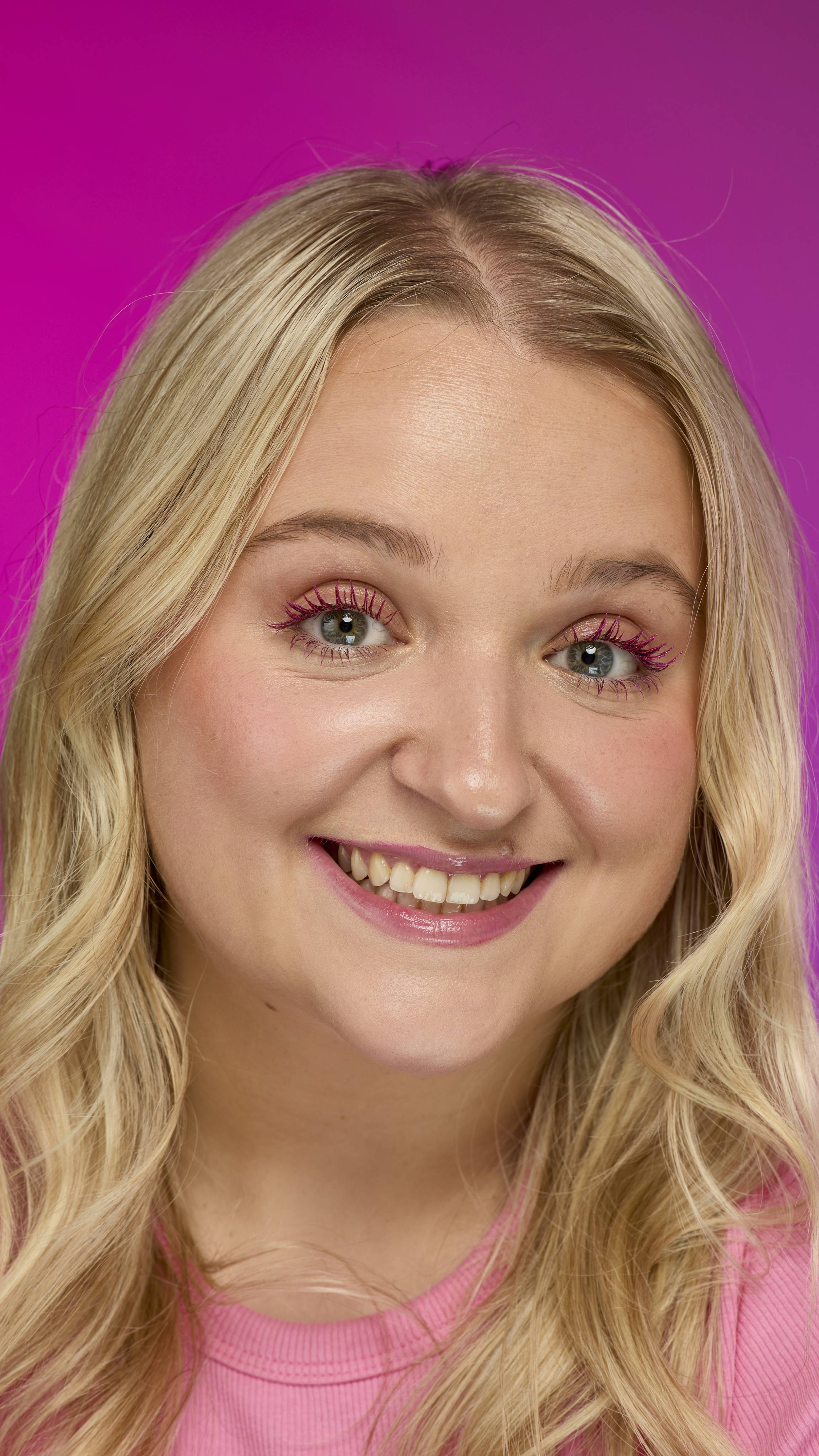 Lush Pink Fountain volumising mascara, imported from the UK