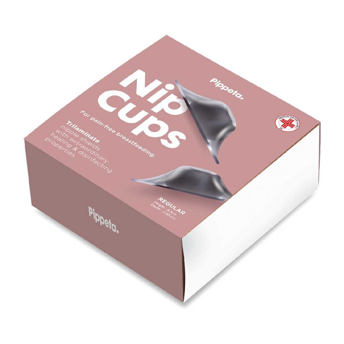 Pippeta Regular Nip Cups Triliminate ezüst