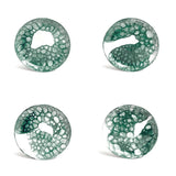 DB Ceramic teal small side plate, imported from the UK