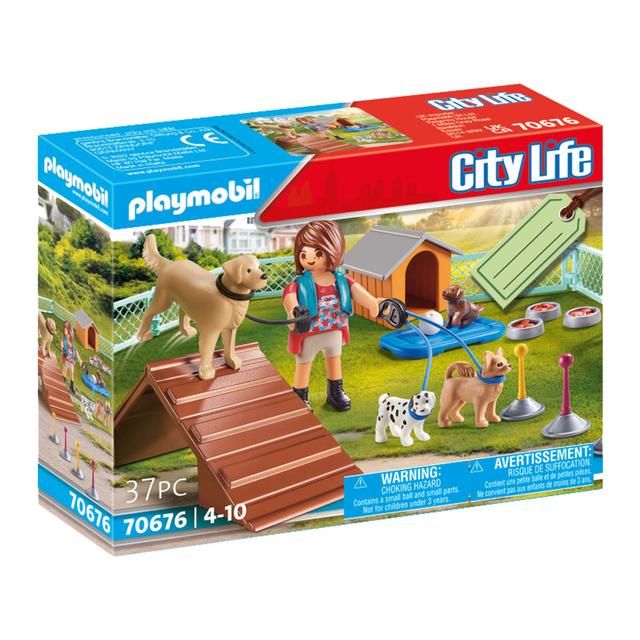 Σετ δώρου Playmobil 70676 Dog Trainer