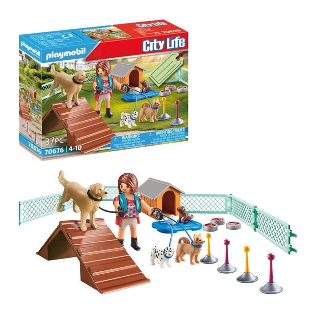 Σετ δώρου Playmobil 70676 Dog Trainer