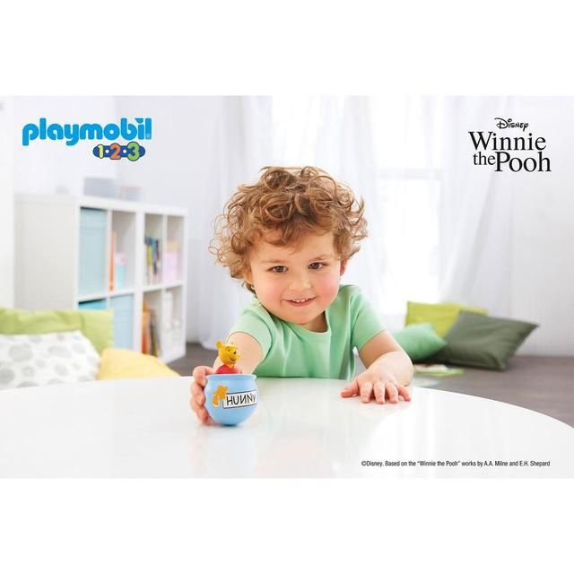 Playmobil 71318 1.2.3 &amp;amp; Disney Winnie's Counter Balance Honey Pot