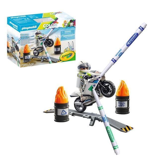 Playmobil 71377  Motorbike with colourful water-soluble markers