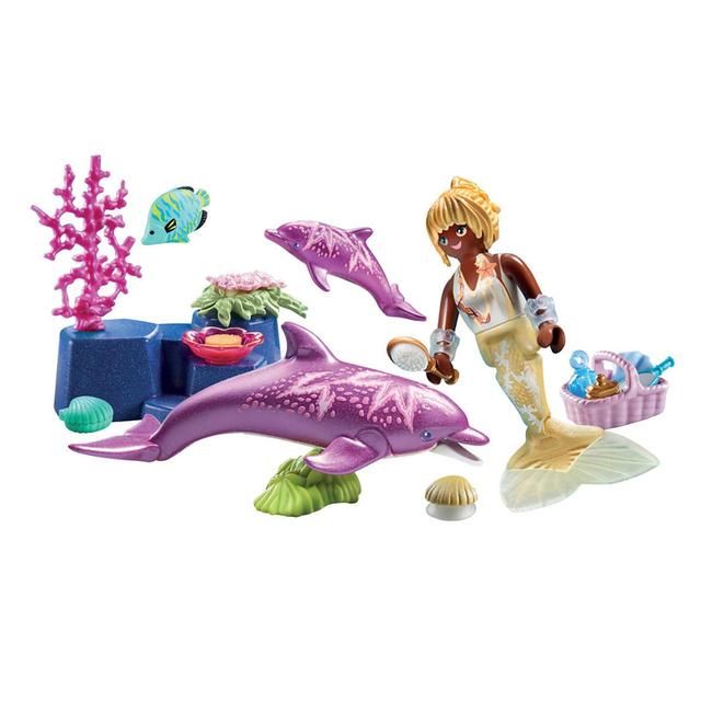 Playmobil 71501 Princess Magic Mermaid with Dolphins