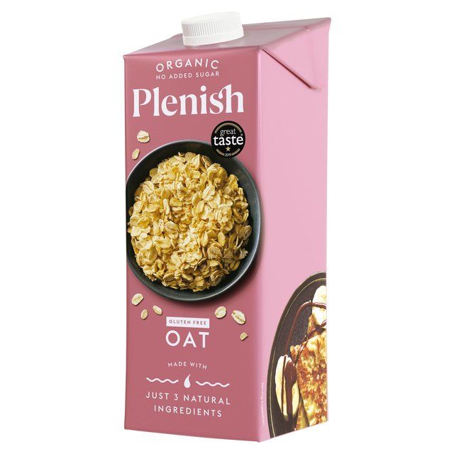 Plenish Organic Gluten Free Oat Drink Long Life   1L