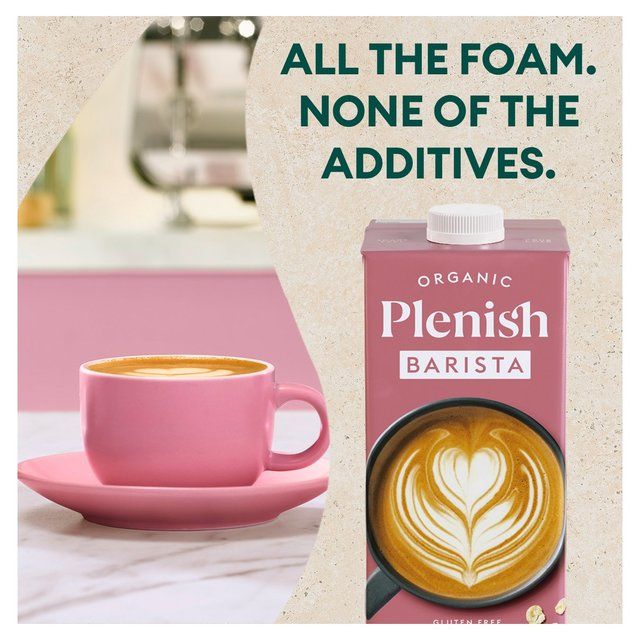 Plenish Organic Oat Barista Milk Long Life   1L
