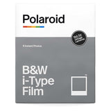 Polaroid Back &amp;amp; White i Type Film (8 instant pictures)