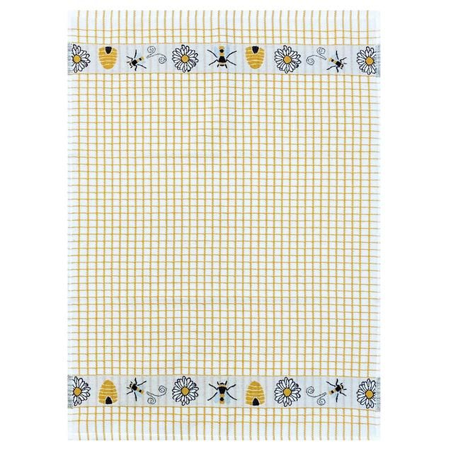 Poli-dri Jacquard Honey Bees מגבת תה