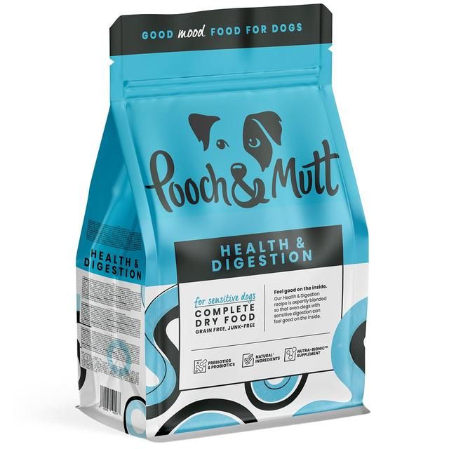 Pooch &amp;amp; Mutt Health &amp;amp; Digestion Complete Dry Dog Food   2kg