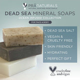 PraNaturals Dead Sea Soaps 3x70g - Ocean Infused Collection