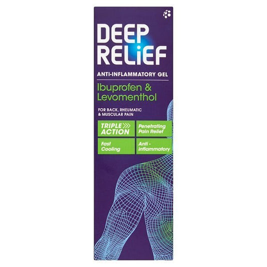 Deep Relief Anti-inflammatory Pain Relief Gel 100g GOODS Superdrug   