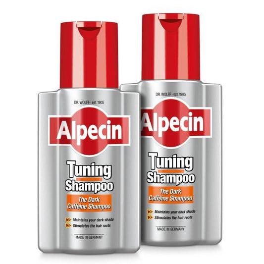 Alpecin Tuning Shampoo 2x 200ml | Preserves Natural Colour GOODS Superdrug   