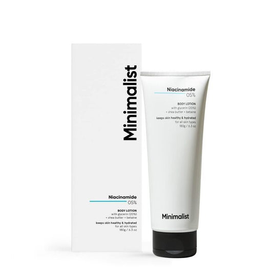 Minimalist 5% Niacinamide Body Lotion, Repairs Skin Barrier GOODS Superdrug   