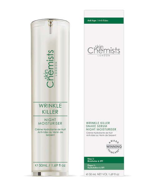 skinChemists Wrinkle Killer Night Moisturiser 50ml GOODS Superdrug   