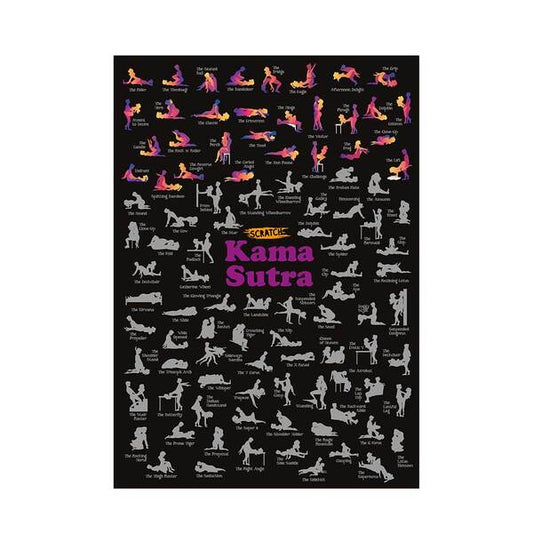 #Winning Kama Sutra A3 Scratch Poster GOODS Superdrug   