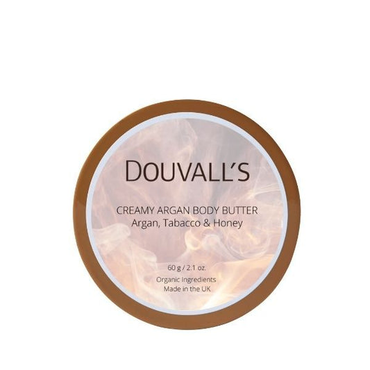 Douvall's Organic Creamy Argan Body Butter Fireside 60ml GOODS Superdrug   