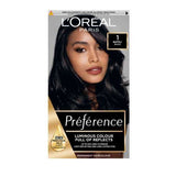 Preference 10.21 Stockholm Very Light Pearl Blonde Hair Dye Napoli Black
