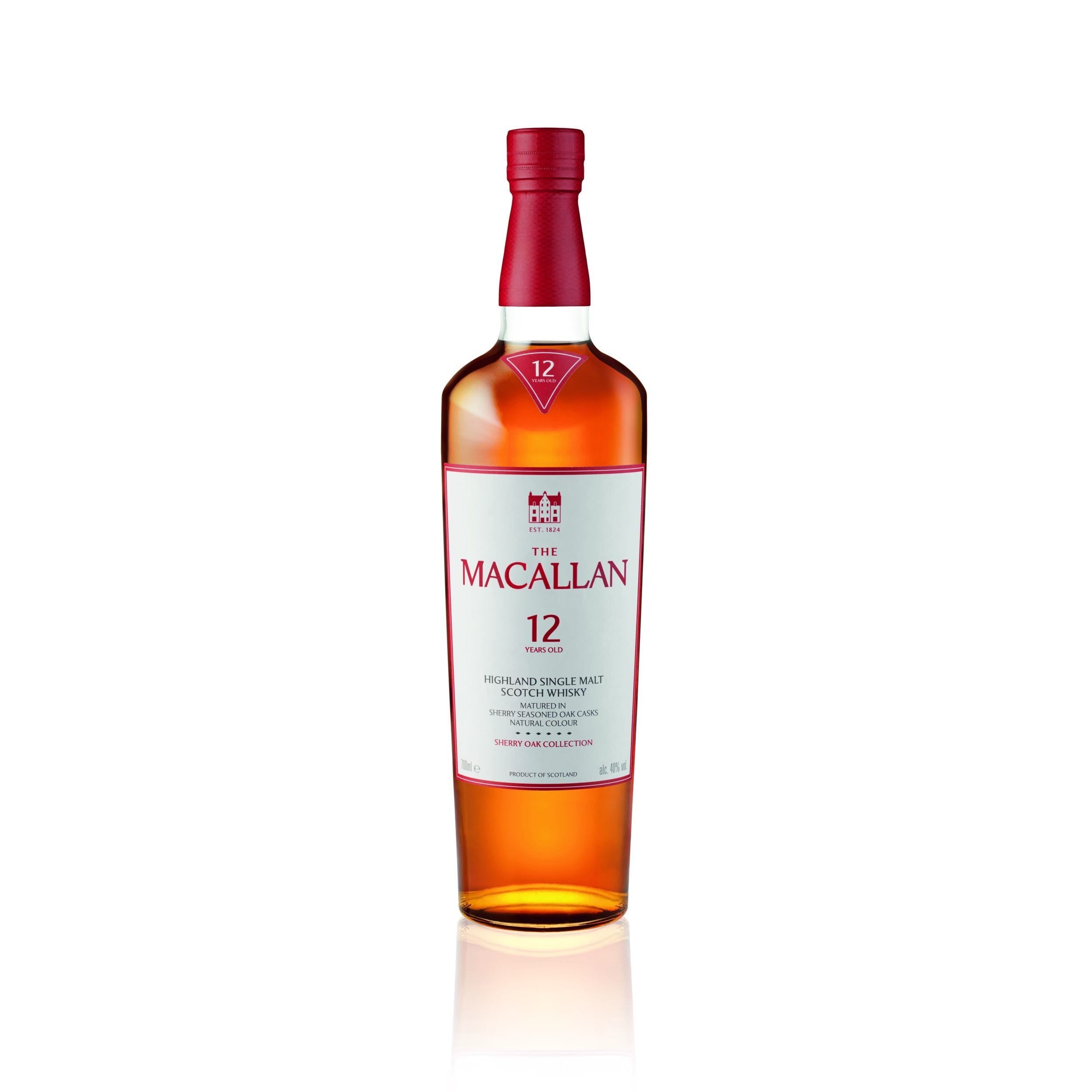 Macallan Sherry Oak 12 Year Old 70cl - British product