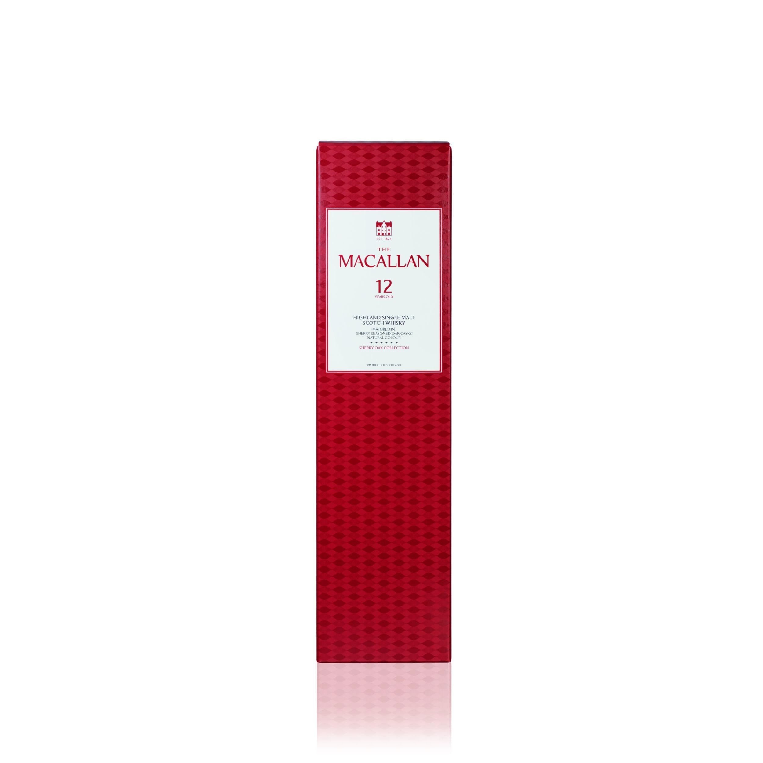 Macallan Sherry Oak 12 Year Old 70cl - British product