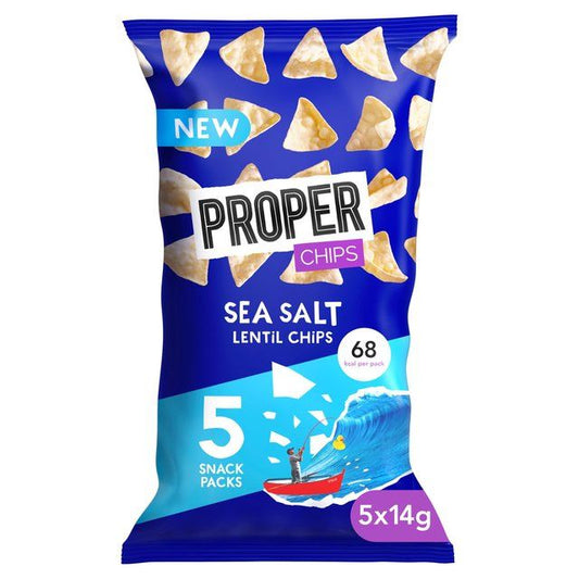 Properchips Sea Salt Multipack   5 x 14g