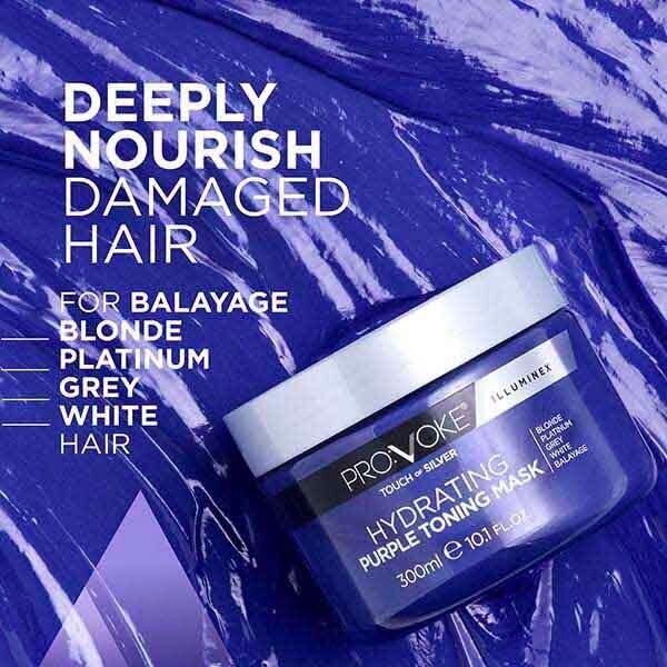 Provoke Touch of Silver Brighten + Hydrate Purple Mask 300ml