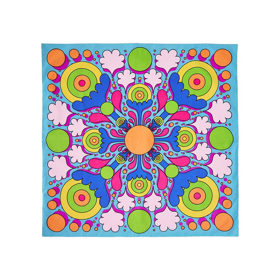 Lush Knot Wrap Psychedelic Summer 70cm, imported from the UK