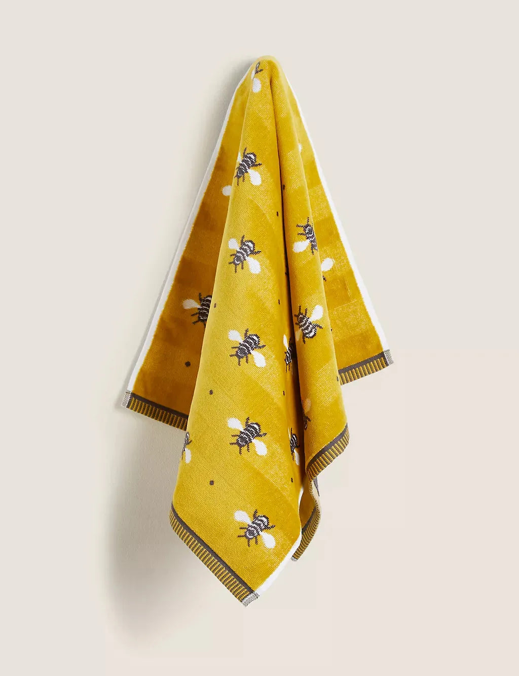 Pure Cotton Repeat Bee Towel