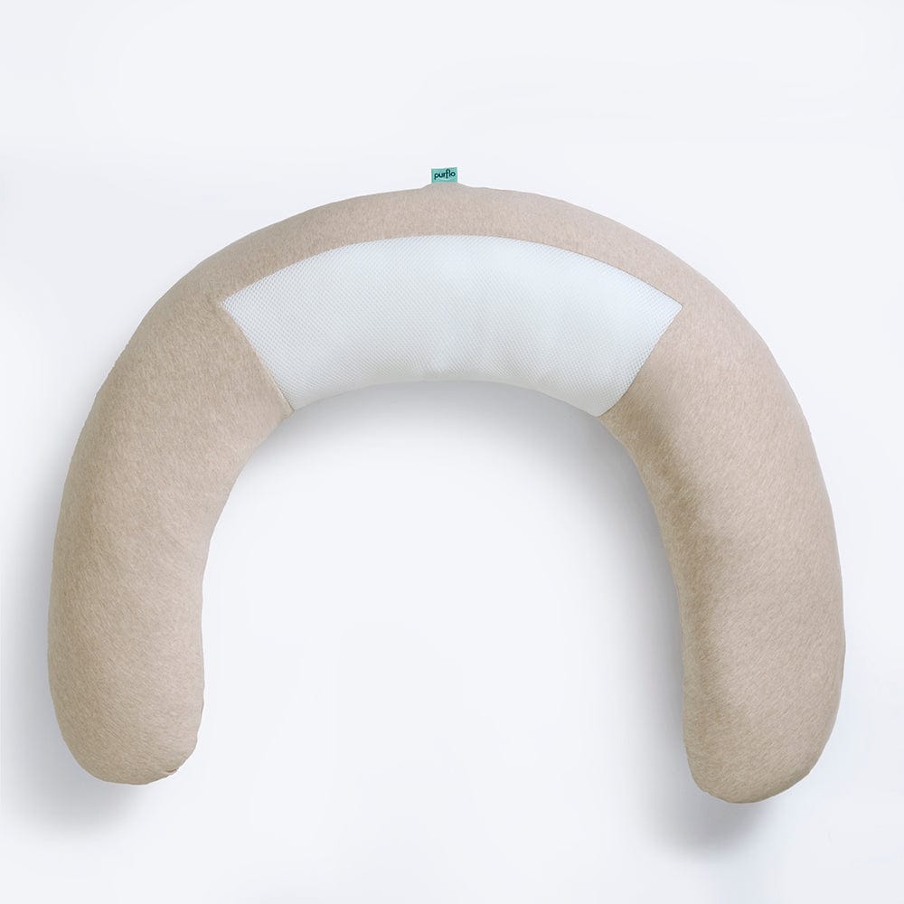 Purflo pregnancy pillow Hazel 43 x 116 cm, imported from the UK