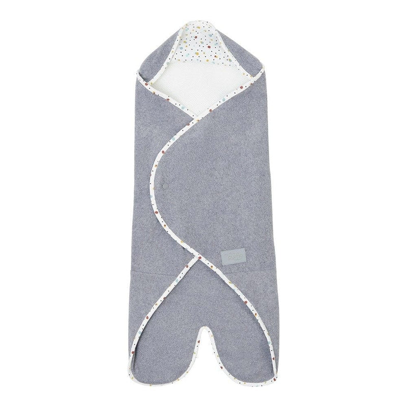Purflo Cosy Wrap travel blanket Scandi Spot 0-9 months - British product