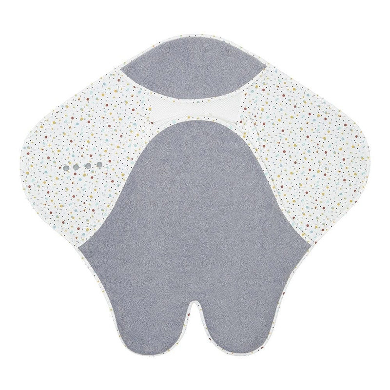 Purflo Cosy Wrap travel blanket Scandi Spot 0-9 months - British product
