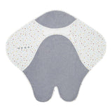 Purflo Cosy Wrap travel blanket Scandi Spot 0-9 months - British product