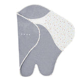 Purflo Cosy Wrap travel blanket Scandi Spot 0-9 months - British product