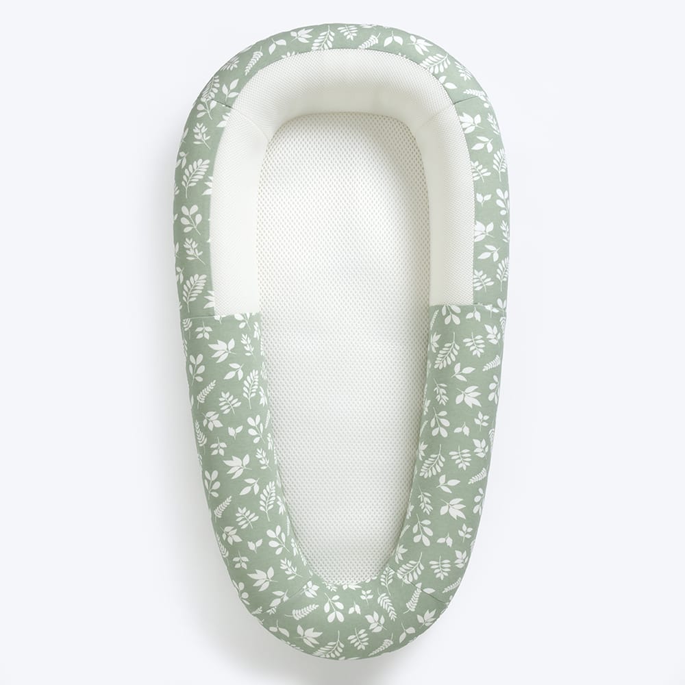 Purflo Sleep Tight baby bed spare cover in Fern (British brand)