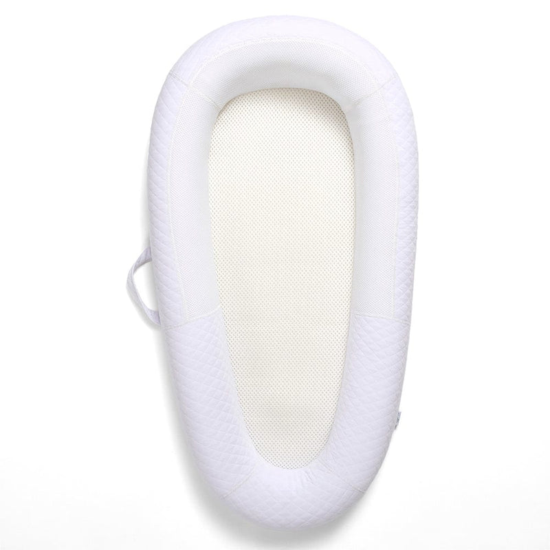 Purflo Sleep Tight Baby Bed in Luxe White, UK version